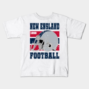 New England Retro Football Kids T-Shirt